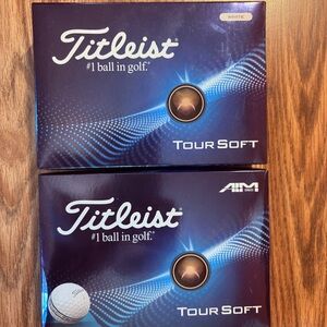 24 New Titleist Golf Balls